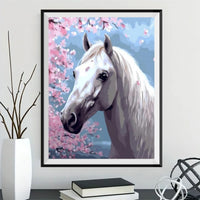 Horse 5d Diy Diamond Painting Kits UK Handwork Hobby MJ9409