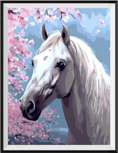 Horse 5d Diy Diamond Painting Kits UK Handwork Hobby MJ9409