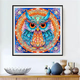 Owl 5d Diy Diamond Painting Kits UK Handwork Hobby MJ9518