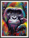 Monkey 5d Diy Diamond Painting Kits UK Handwork Hobby MJ9616