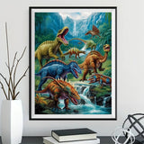 Dinosaur 5d Diy Diamond Painting Kits UK Handwork Hobby MJ9720