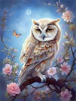 Owl 5d Diy Diamond Painting Kits UK Handwork Hobby MJ9766