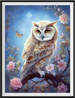 Owl 5d Diy Diamond Painting Kits UK Handwork Hobby MJ9766