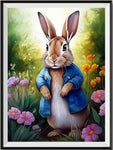 Rabbit 5d Diy Diamond Painting Kits UK Handwork Hobby MJ9837