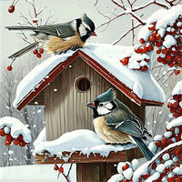 Bird 5d Diy Diamond Painting Kits UK Handwork Hobby MJ9899