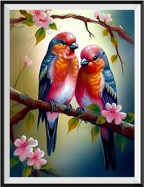 Bird 5d Diy Diamond Painting Kits UK Handwork Hobby MJ9957