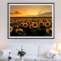 Sunflower 5d Diy Diamond Painting Kits UK Handwork Hobby NA0060