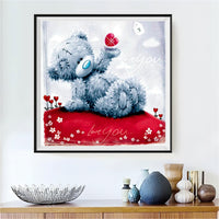 Bear 5d Diy Diamond Painting Kits UK Handwork Hobby NA90269