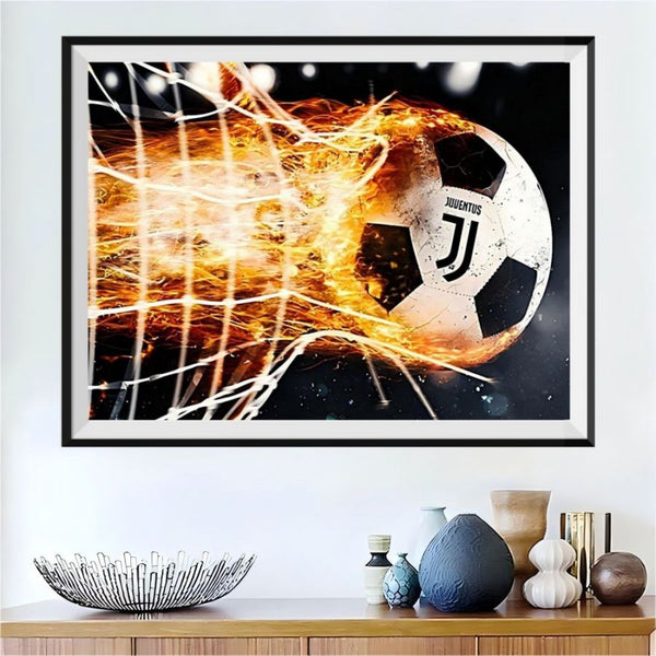 Hamster met voetbal | Diamond Painting – Happy Painting Hamster met voetbal | Diamond Painting – Happy Painting