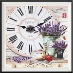 Clock 5d Diy Diamond Painting Kits UK Handwork Hobby NA0815