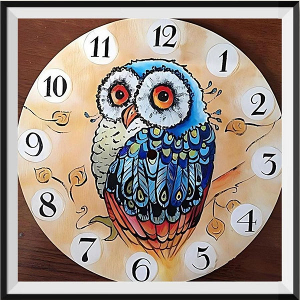 Owl 5d Diy Diamond Painting Kits UK Handwork Hobby NB0188