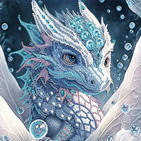 30*30cm Special Shape Dragon 5d Diy Diamond Painting Kits UK HD5011