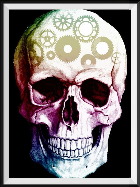 Skull 5d Diy Diamond Painting Kits UK Handwork Hobby PX1529065