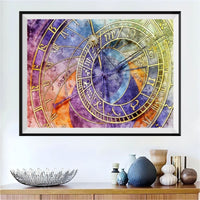 Clock 5d Diy Diamond Painting Kits UK Handwork Hobby PX4882999