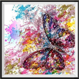 Butterfly 5d Diy Diamond Painting Kits UK Handwork Hobby QB5497