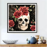 Skull 5d Diy Diamond Painting Kits UK Handwork Hobby RF55097845