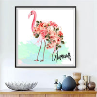 Flamingo 5d Diy Diamond Painting Kits UK Handwork Hobby RF95808243