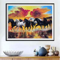 Horse 5d Diy Diamond Painting Kits UK Handwork Hobby SS1134300746