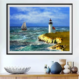 Lighthouse 5d Diy Diamond Painting Kits UK Handwork Hobby SS1553454194