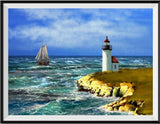 Lighthouse 5d Diy Diamond Painting Kits UK Handwork Hobby SS1553454194