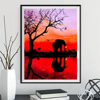 Elephant 5d Diy Diamond Painting Kits UK Handwork Hobby SS1861403728