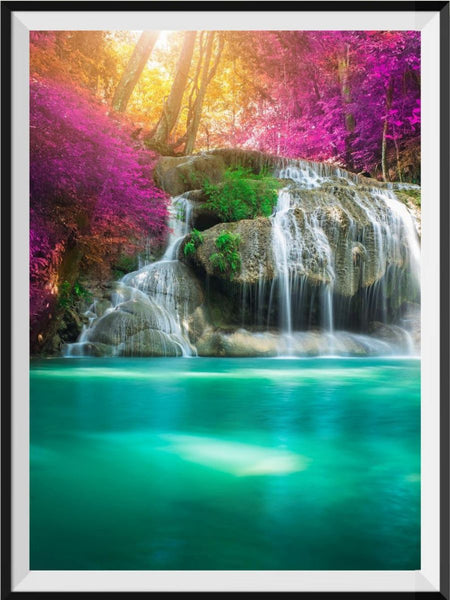 Waterfall 5d Diy Diamond Painting Kits UK Handwork Hobby SS402226573