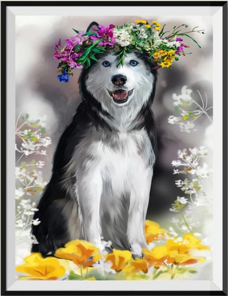 Dog 5d Diy Diamond Painting Kits UK Handwork Hobby SS544809631