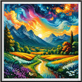 Nature 5d Diy Diamond Painting Kits UK Handwork Hobby FL6467