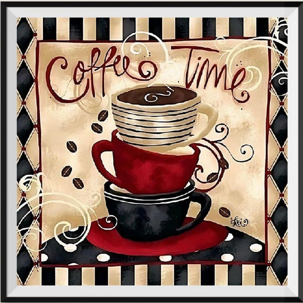 Coffee 5d Diy Diamond Painting Kits UK Handwork Hobby VM09860