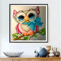 Owl 5d Diy Diamond Painting Kits UK Handwork Hobby VM1370