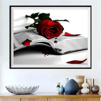 Rose 5d Diy Diamond Painting Kits UK Handwork Hobby VM2006