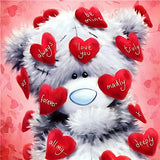 New Hot Sale Cute Teddy Bear Diamond Painting Kits UK VM20902