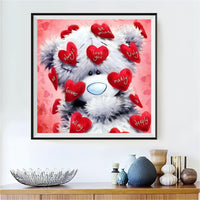 New Hot Sale Cute Teddy Bear Diamond Painting Kits UK VM20902