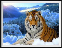 Tiger 5d Diy Diamond Painting Kits UK Handwork Hobby VM3598