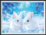 Rabbit 5d Diy Diamond Painting Kits UK Handwork Hobby VM3686