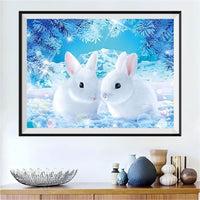 Rabbit 5d Diy Diamond Painting Kits UK Handwork Hobby VM3686