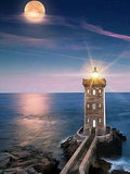 Lighthouse 5d Diy Diamond Painting Kits UK Handwork Hobby VM9051