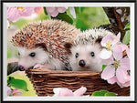 Hedgehog 5d Diy Diamond Painting Kits UK VM9071