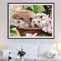 Hedgehog 5d Diy Diamond Painting Kits UK VM9071