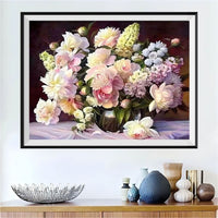 Flower 5d Diy Diamond Painting Kits UK Handwork Hobby VM9449