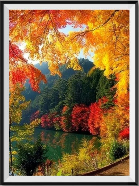 Nature 5d Diy Diamond Painting Kits UK Handwork Hobby VM95027