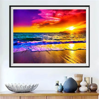 Sea 5d Diy Diamond Painting Kits UK Handwork Hobby VM9693