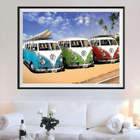 Car 5d Diy Diamond Painting Kits UK Handwork Hobby VM2057