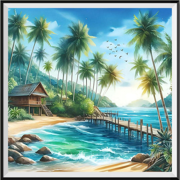 Nature 5d Diy Diamond Painting Kits UK Handwork Hobby FL6276