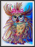 Owl 5d Diy Diamond Painting Kits UK Handwork Hobby AF9273