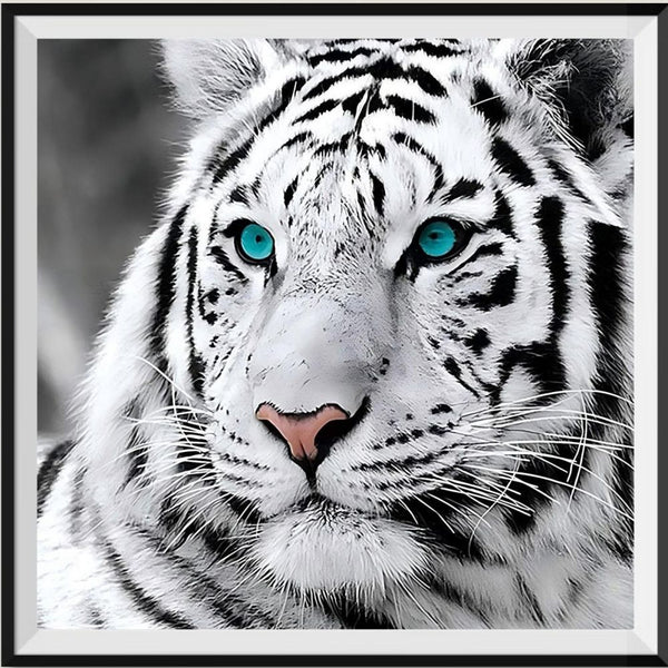 Tiger 5d Diy Diamond Painting Kits UK Handwork Hobby QB6431