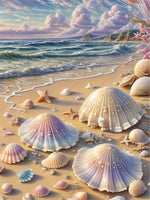 Beach 5d Diy Diamond Painting Kits UK Handwork Hobby FL3688