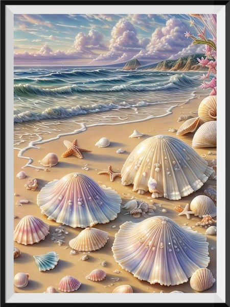 Beach 5d Diy Diamond Painting Kits UK Handwork Hobby FL3688