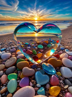 Heart 5d Diy Diamond Painting Kits UK Handwork Hobby FL2283