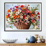 Flower 5d Diy Diamond Painting Kits UK Handwork Hobby FL2128